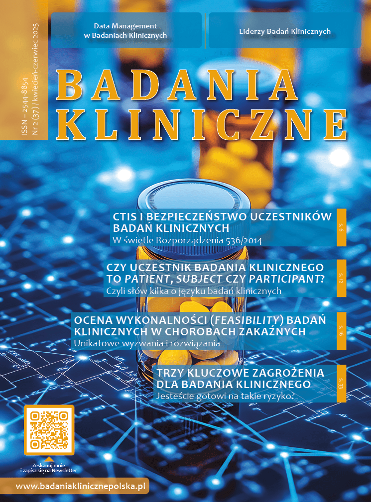 okladka 2 2025 - Podsumowanie projektu nowego prawa badań klinicznych